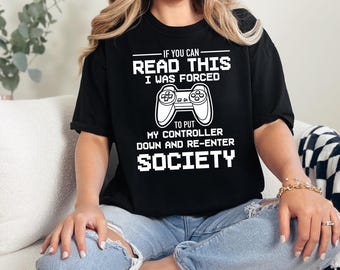Funny Gamer T-Shirt: Sarcastic Respawn - Unisex Graphic Tee