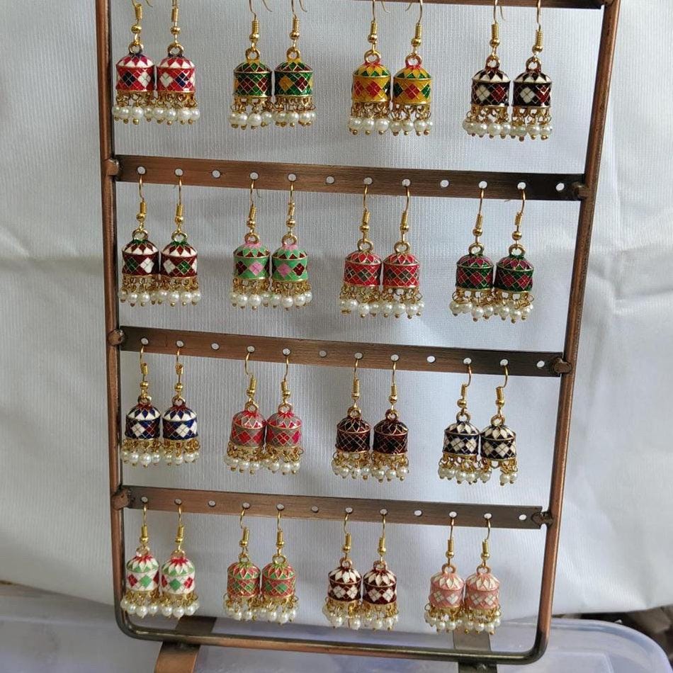 Mini Jhumkay set of 12