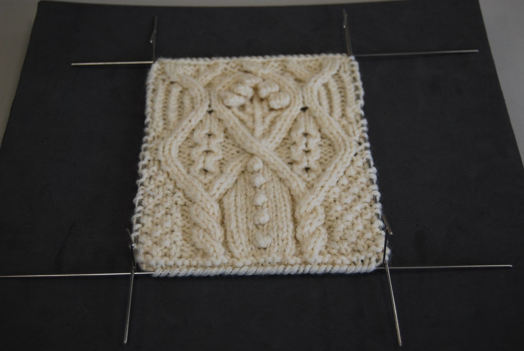 Knitting Gauge Swatch Blocking Wires Set of Four Knitting Blocking