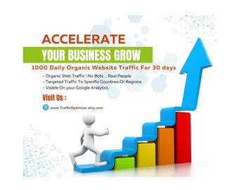 Plan Oro: 1000 visitas diarias a su sitio web durante 30 días