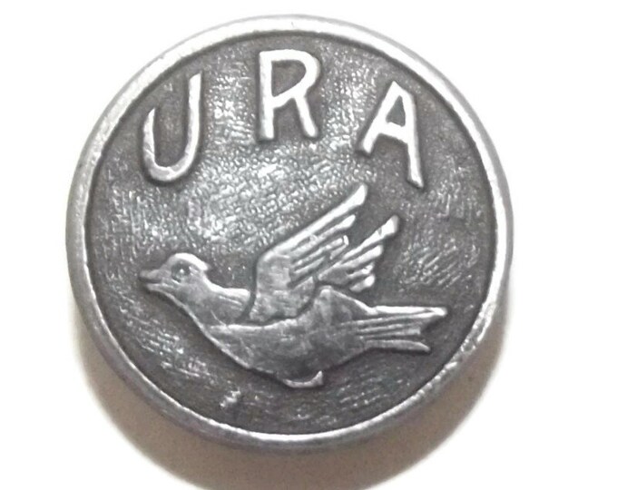 Antique Rebus Stud Button 
