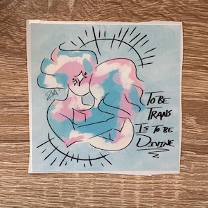 Trans is Divine Pride Sticker