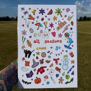All Seasons - A4 Print
