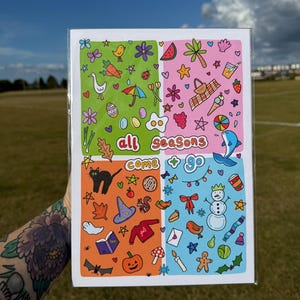 All Seasons - A4 Print