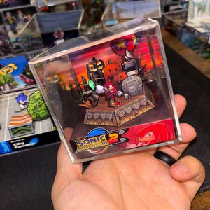 Sonic Adventure 2 Diorama Cube: Handmade Papercraft