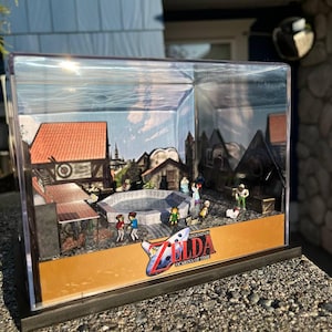 Ocarina of Time Diorama: Handmade Papercraft