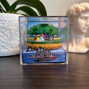 SSBM Dreamland Diorama Cube: Handmade Papercraft