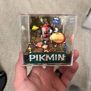 Pikmin Diorama Cube: Handmade Papercraft
