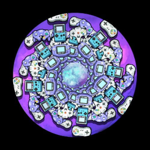 スーパーマリオギャラクシー ジオラマキューブ 手作りペーパークラフト