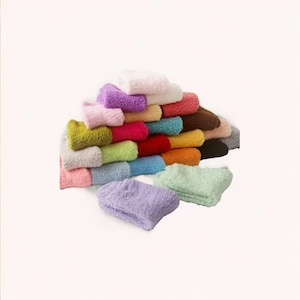 5 Pairs of Fluffy Plush Socks, Cozy Winter Socks for Women, Soft Fuzzy Lounge Socks ,Warm Gift Set, Socks, Women Socks, women&#39;s socks set
