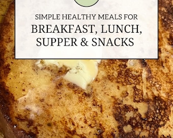 Receptenboek clean eating: eenvoudige volwaardige maaltijden (direct downloaden)
