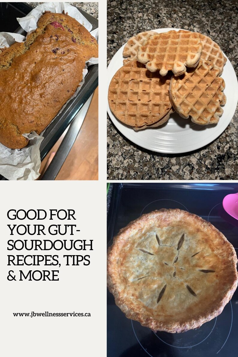 Step by step sourdough eBook with real food recipes and baking tips. Great for home bakers interested in traditional methods and gut friendly bread and more great recipes.