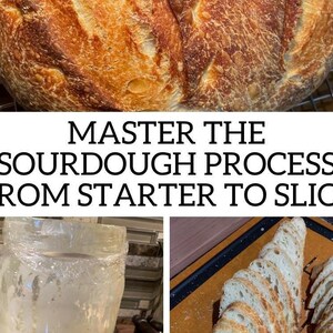 Beginner-friendly sourdough eBook with detailed guidance on making and maintaining a sourdough starter, plus baking tips and real ingredient recipes for delicious homemade bread and more! Don't waste the sourdough discard-you'll be wanting to save it for the recipes inside!