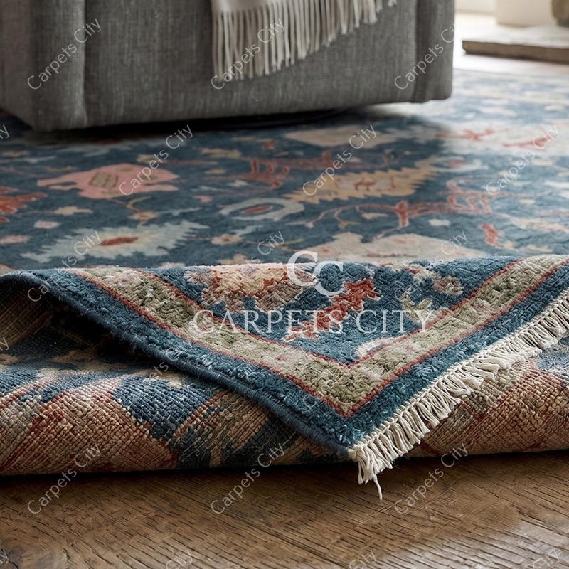 Forom Rust Rug 10x14 Oushak Rugs Rust - Etsy