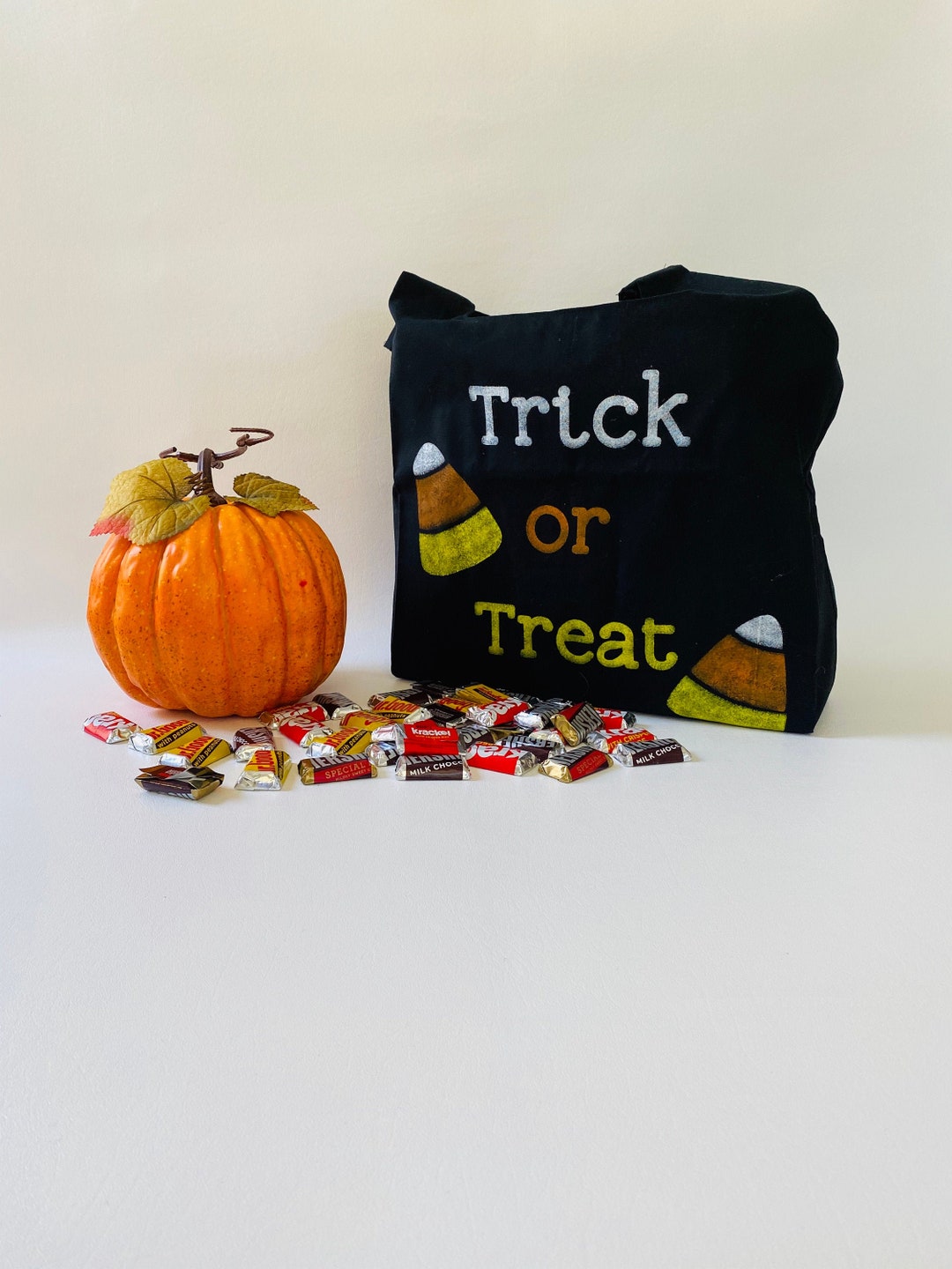 Candy Corn Trick or Treat Bag - Etsy