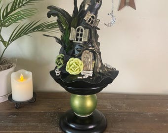 Lighted Witch Hat House