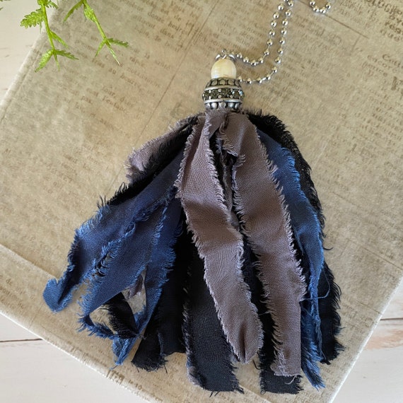 Rag tassel best sale necklace