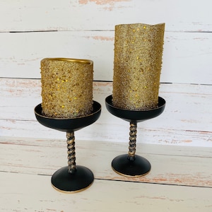 Black Halloween Goblets