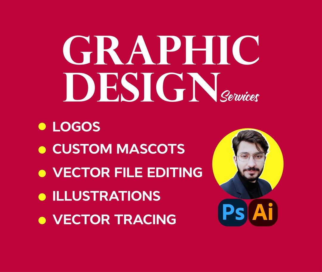 Custom Graphic Design Services | Logo, Mascot, Vector Art - Etsy