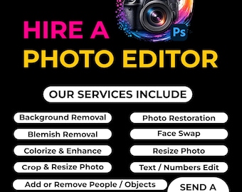 Contrata a un editor de fotos profesional, servicios de edición de fotos, añadir/eliminar personas y objetos, cambiar fondos, manipulación de fotos, edición digital.