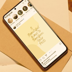 Canva Instagram Carousel Template: 6-Slide Portrait Post for Entrepreneurs & Small Business Owners