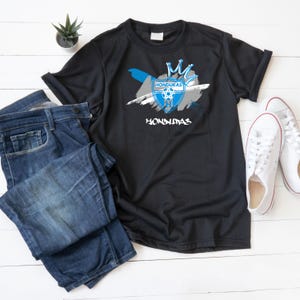 Honduras Soccer Design: T-Shirt PNG Sublimation (Digital Download)