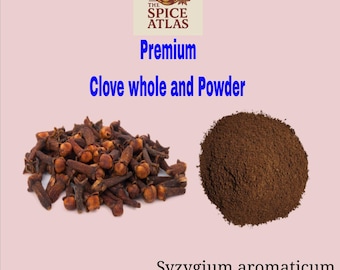 Organic Clove: Whole Buds and Powder - Fresh Aromatic Spice