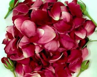Organic Dried Red Rose Petals: Natural, Fragrant & Edible