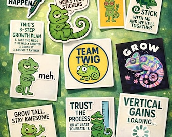 Sticker Pack-Growth Hormone Adventure
