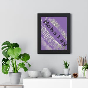 Elegant Abstract Framed Vertical Poster, Wall Art for Modern Decor, Minimalist Art Print, Home Office Decoration, Gift Idea for Art Lovers