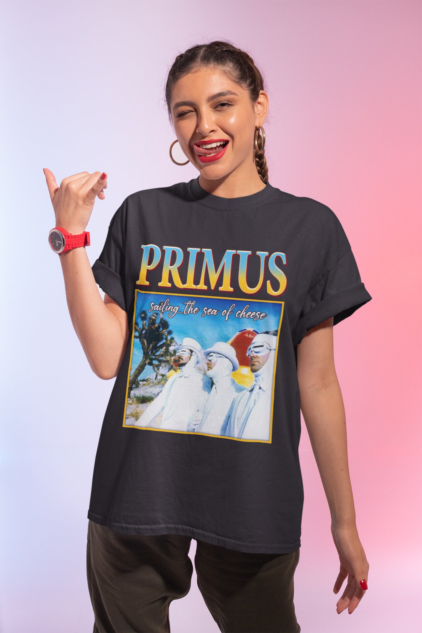 Primus Sailing the Sea of Cheese Shirt Primus Clothing - Etsy