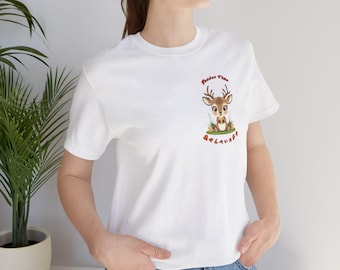 Nara Deer T-Shirt | Minimal Japanese Souvenir Shirt