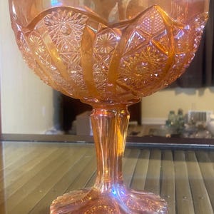 antique carnival glass