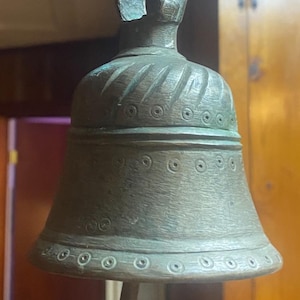 antique temple bell