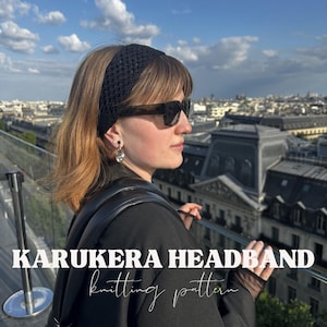 Karukera Pannband Stickmönster