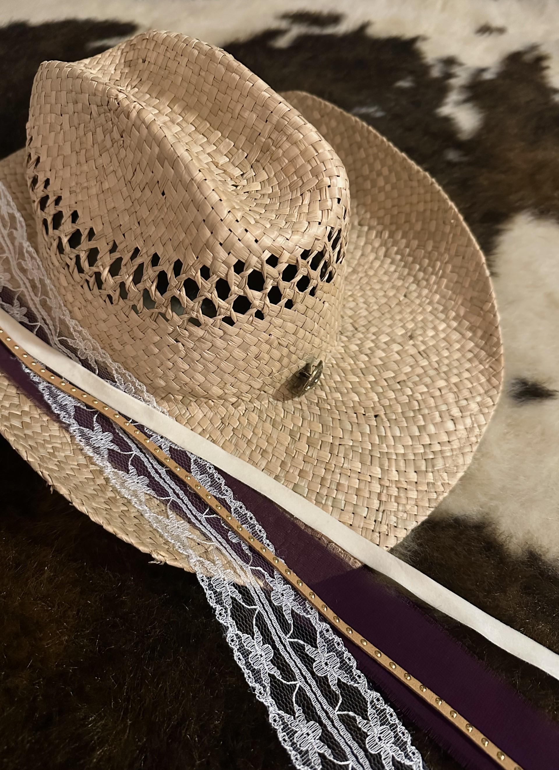 Lace Cowgirl Hat - Etsy