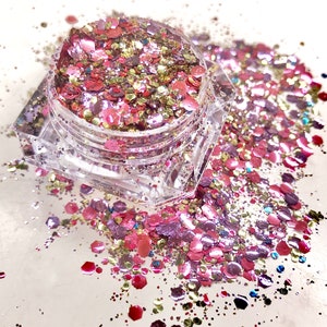 Biodegradable Glitter Makeup, Festival Glitter, Body Glitter, Bioglitter, Eco Friendly Glitter, Chunky Biodegradable Glitter, Rave Festival