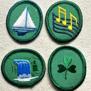 Vintage Girl Scout Patches: Troop Crests - Sold separately