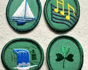 Vintage Girl Scout Patches: Troop Crests - Sold separately