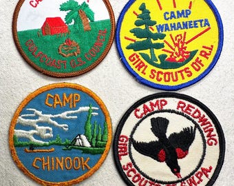 Vintage Camp Patches – New York State - sold separately