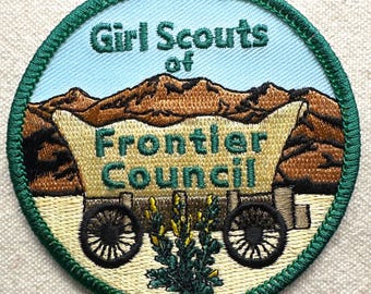 Vintage Council Patch: Frontier Girl Scout Council - Nevada