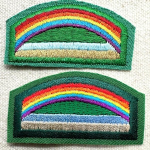 Vintage Girl Scout Brownie Uniform Official Patches - Bridge to Brownie -  Sold separately