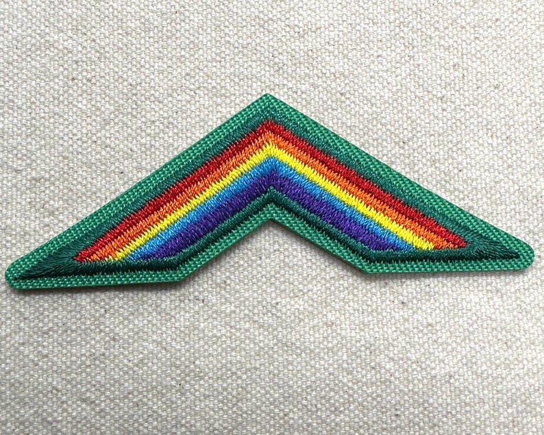 Parches vintage para uniformes de Girl Scouts: De cadete a sénior, de sueños a realidad. Se venden por separado. Senior-Dark green