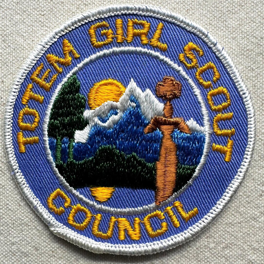 Vintage Girl Scout Council Patch: Totem (washington) - Etsy