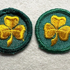 Vintage 1954-1960 Girl Scout Uniform Badge: RETIRED Second Class - Intermediate - sold separately