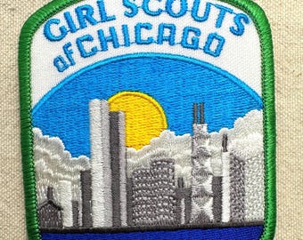 Vintage Patch: Girl Scouts of Chicago Council (obsolete) - Illinois