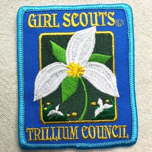 Vintage Council Patch: GS Trillium Council (obsolete) - Western Pennsylvania