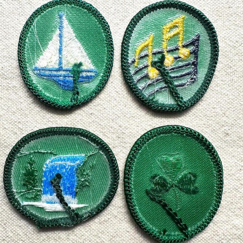 Vintage Girl Scout Patches: Troop Crests - Sold separately image 3