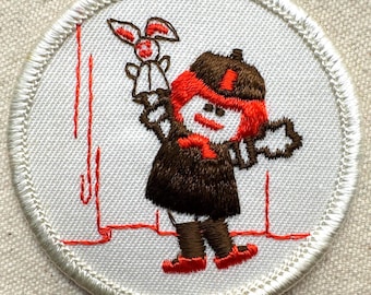 Vintage 1981 Girl Scout Brownie Patch – Puppeteer – Item 14-123