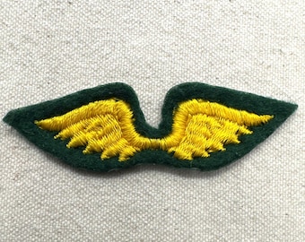 Vintage 1970s, 1980s Girl Scout Uniform - Brownie Wings